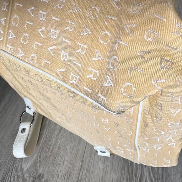 Bvlgari Logo Mania Pale Yellow Shoulder Bag / Tote - Picture 13 of 16